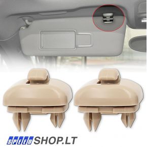 AUDI skydelio nuo saulės laikiklis (smėlio)